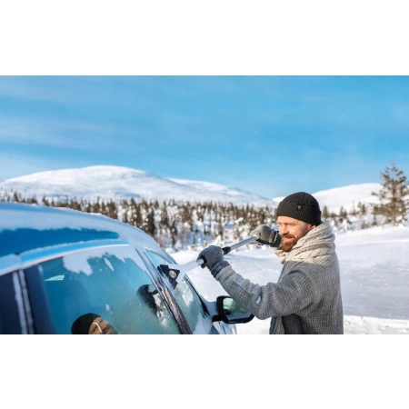 Skrobaczka teleskopowa z miotłą do szyb Kungs TELE BUS SUV